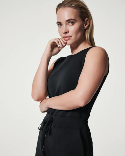 Air Essentials Jumpsuit in Very Black