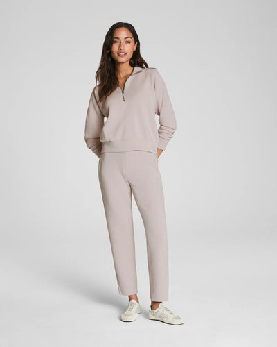 Air Essentials Half Zip in French Grey