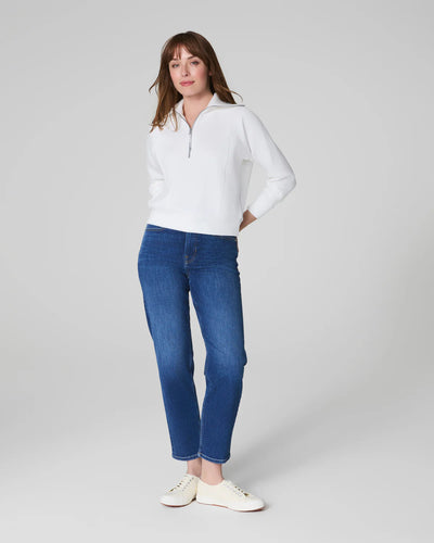 Air Essentials Half Zip in Powder