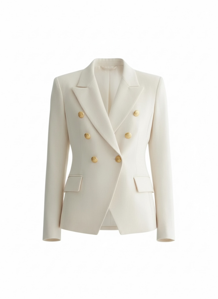 Blazer Monkey Wear Taille 10 Couleur Crème - Occasion Très Bon état, Veste Boutonnée Basique