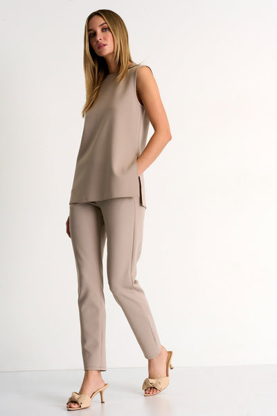 Straight Fit Trouser - Sahara