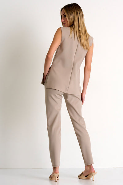 Straight Fit Trouser - Sahara