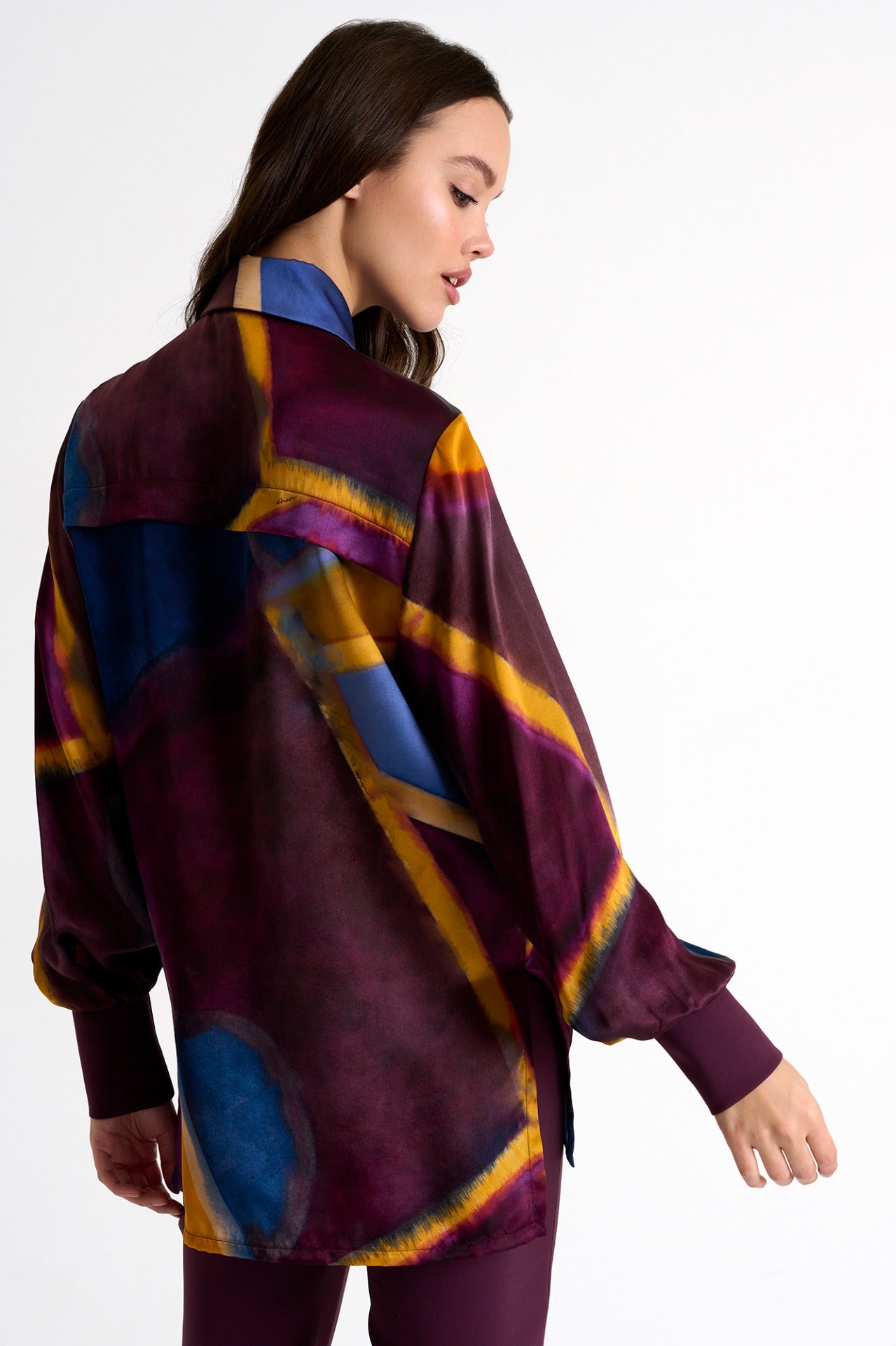 Classic Silk Blouse - Multi