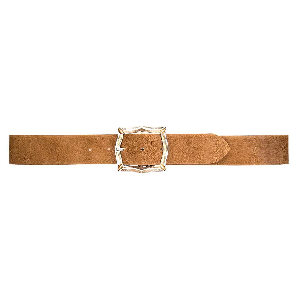 Merigold Tan Hair Leather Belt