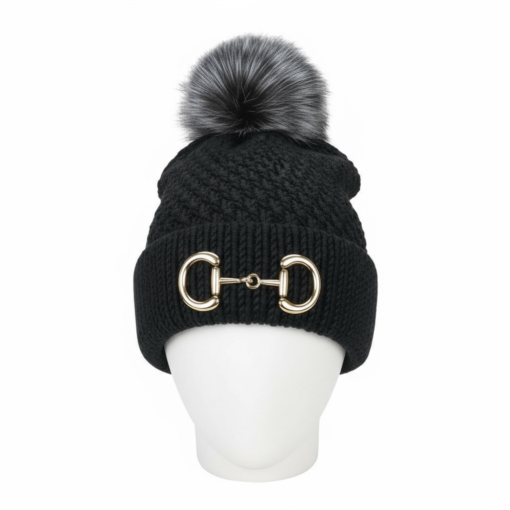 Wool Beanie with Bit