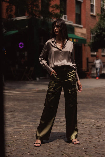 Cargo Pants in Army Green