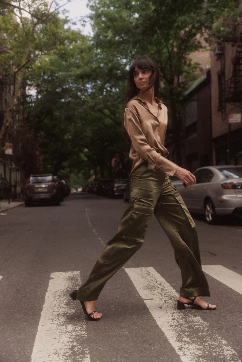 Cargo Pants in Army Green