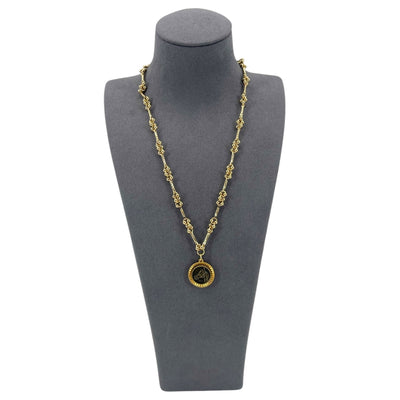 Petite Equus Gold Chain Necklace