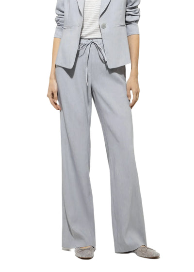 Silver Gray Pants in linen blend