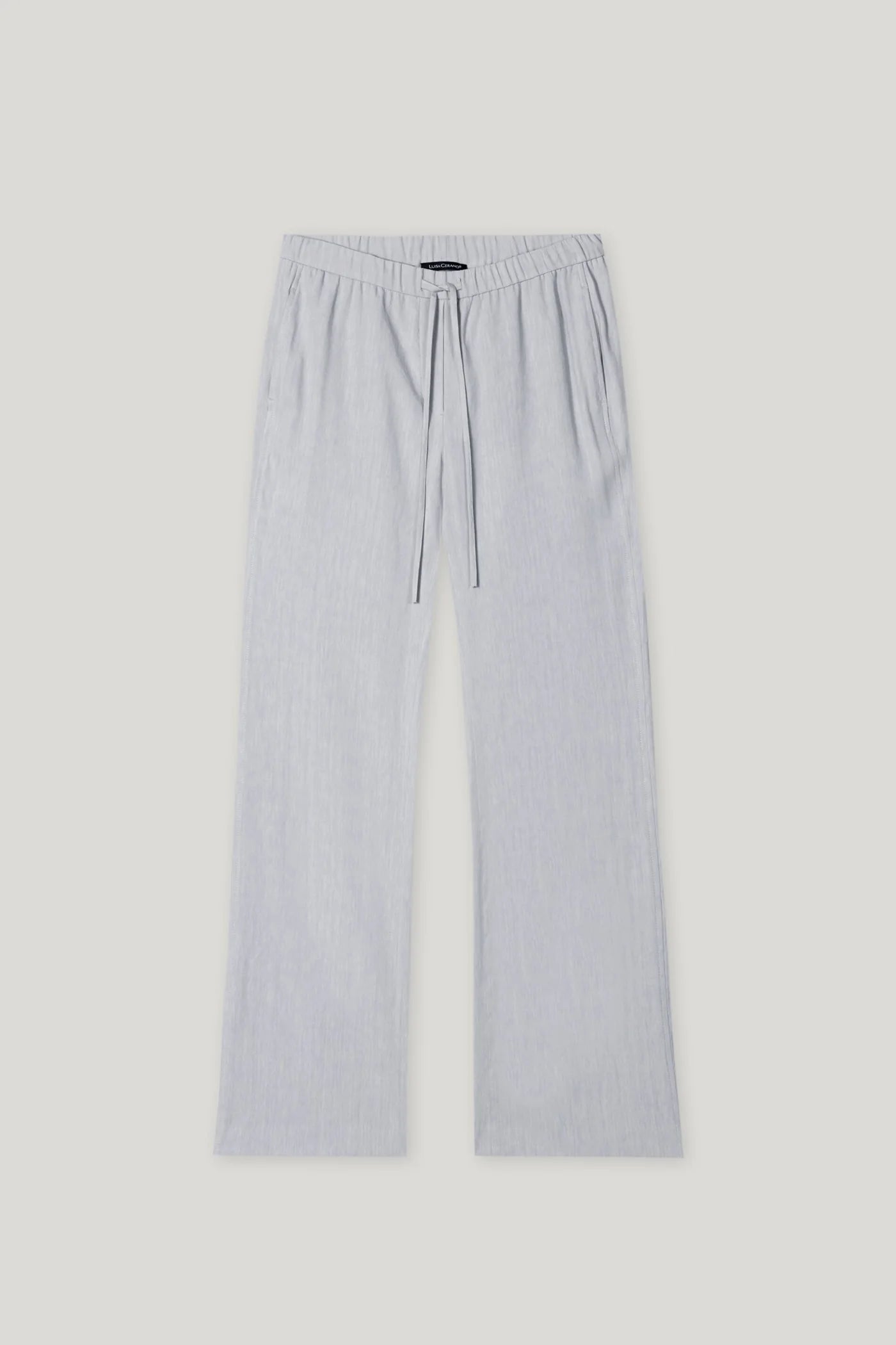 Silver Gray Pants in linen blend