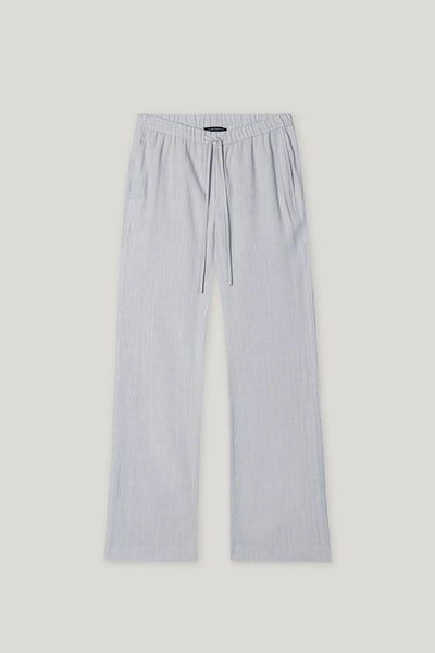 Silver Gray Pants in linen blend