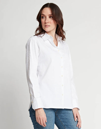 Long Sleeve Margot - White