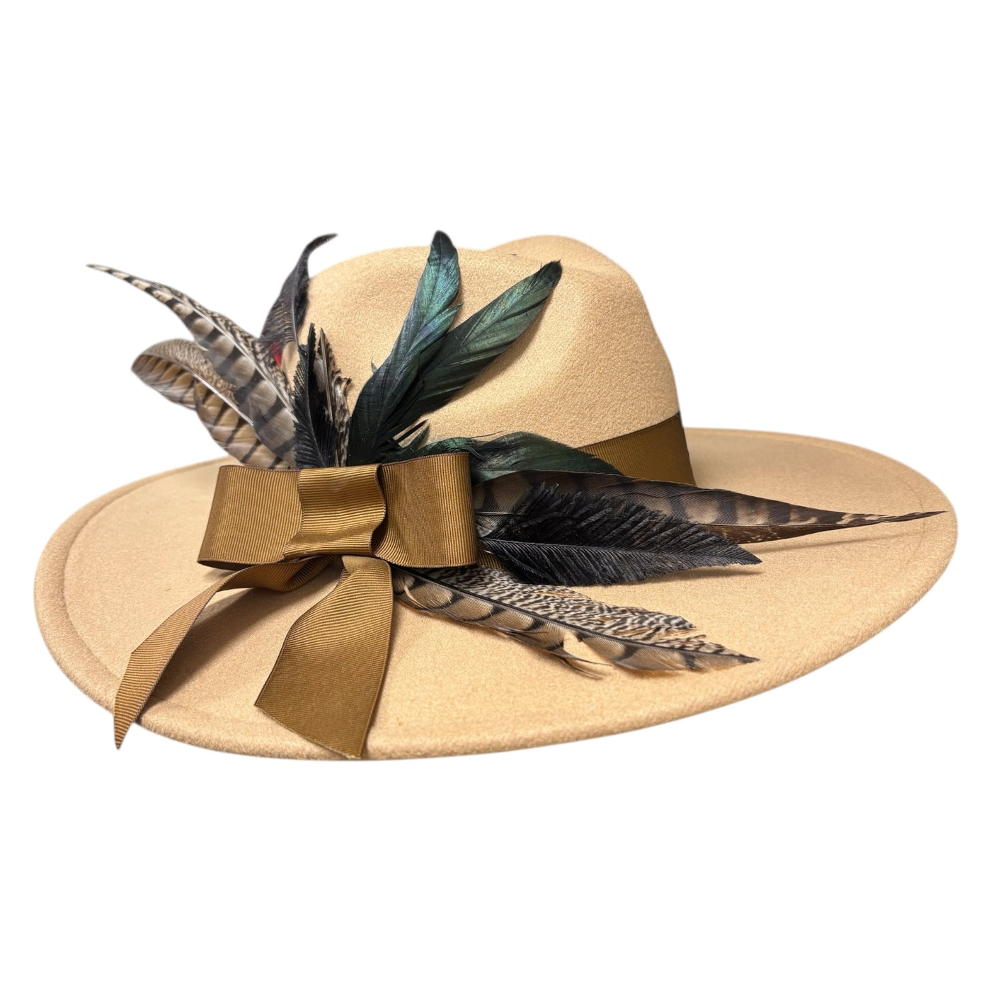 Camel Felt Fedora