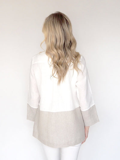 Classic Button Down White/Natural