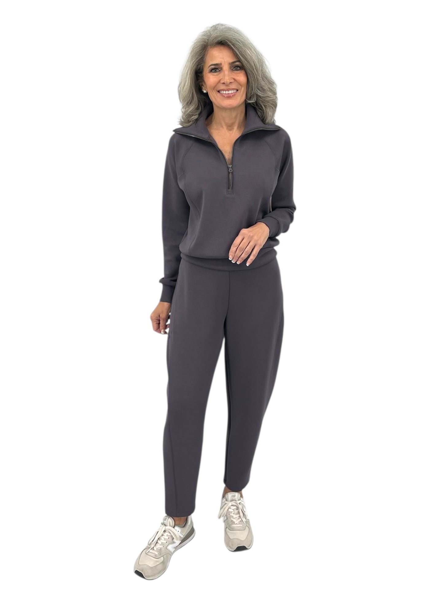 Barrel Leg Pant in Storm