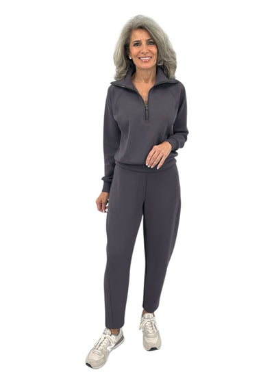 Barrel Leg Pant in Storm