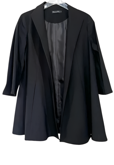 Swing Coat in Black