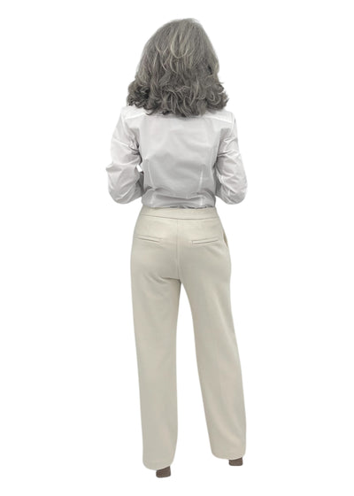 32" Chiara Smart Pant in Vintage White
