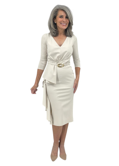 Ayaan Dress in Winter White