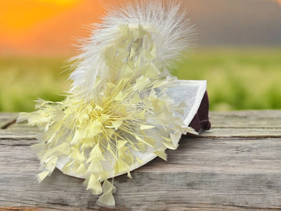 Butter Yellow Fascinator