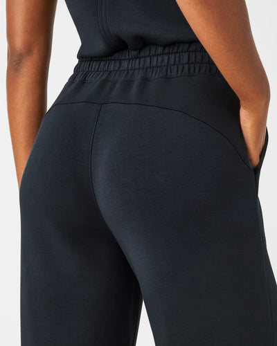 Air Essentials Jumpsuit in Very Black