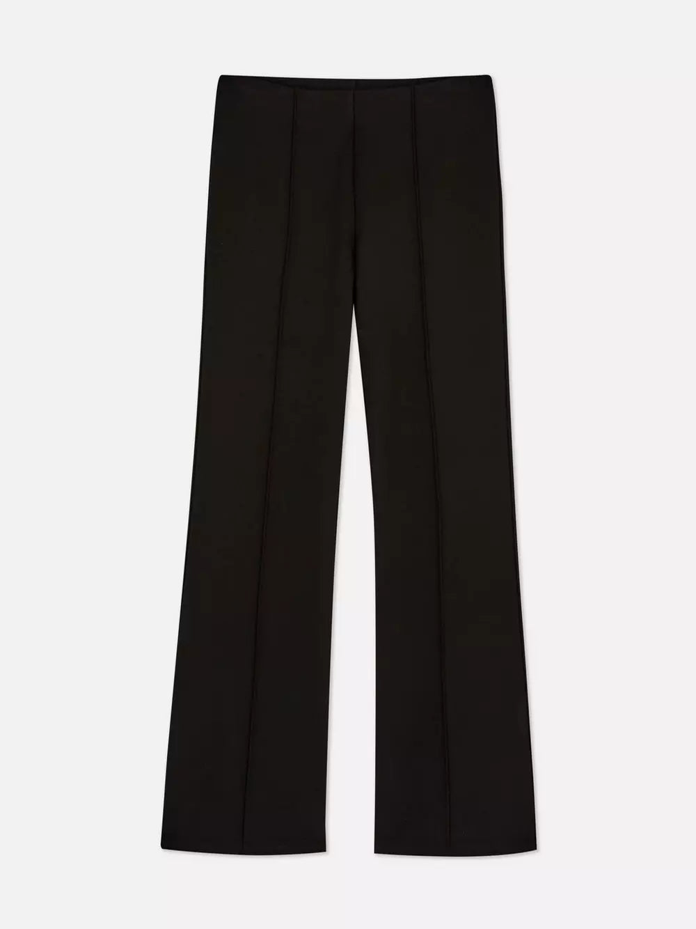 Flare Leg Ponte Pant in Black