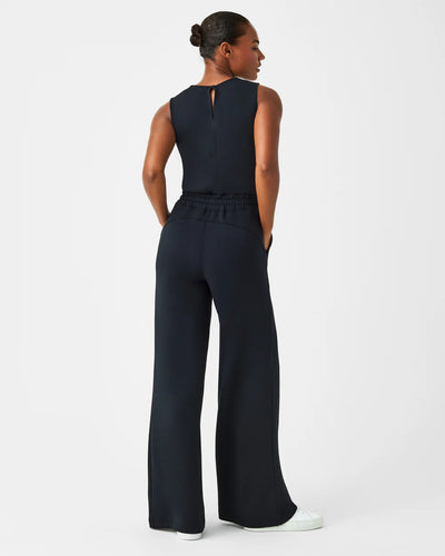 Air Essentials Jumpsuit in Very Black