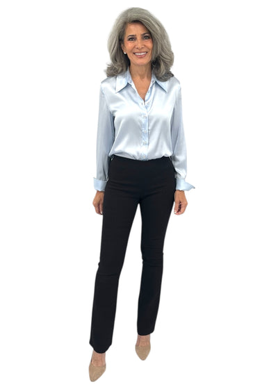 Miley Bootcut Diamond Pant in Deep Brown