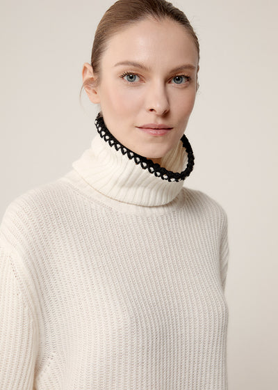 Oversized Hand Embroidered Sweater