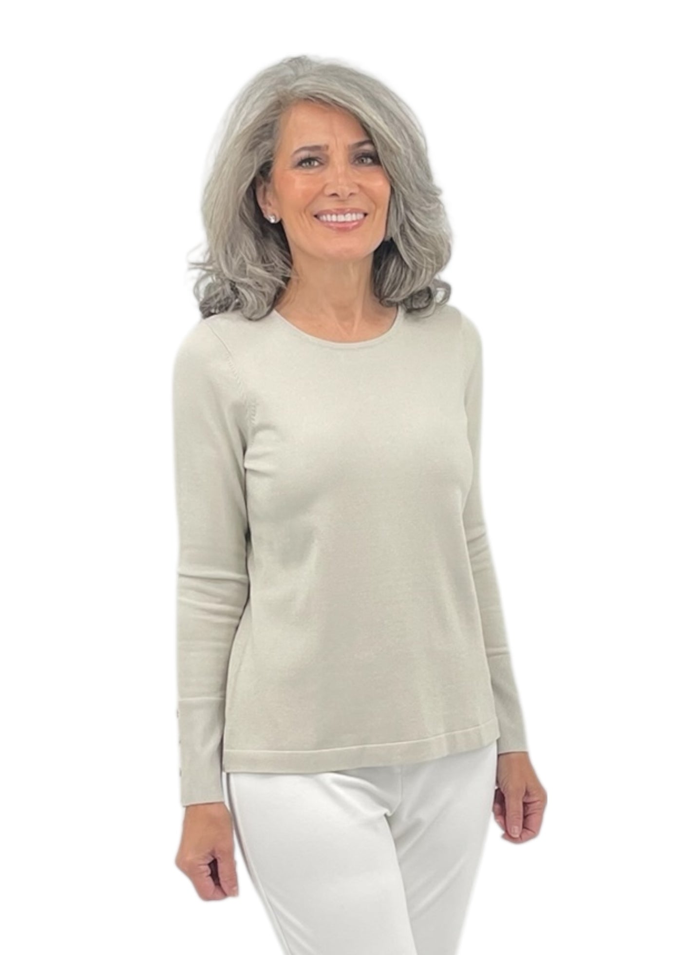 Lurex Jewel Top in Gold