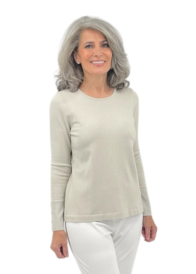 Lurex Jewel Top in Gold
