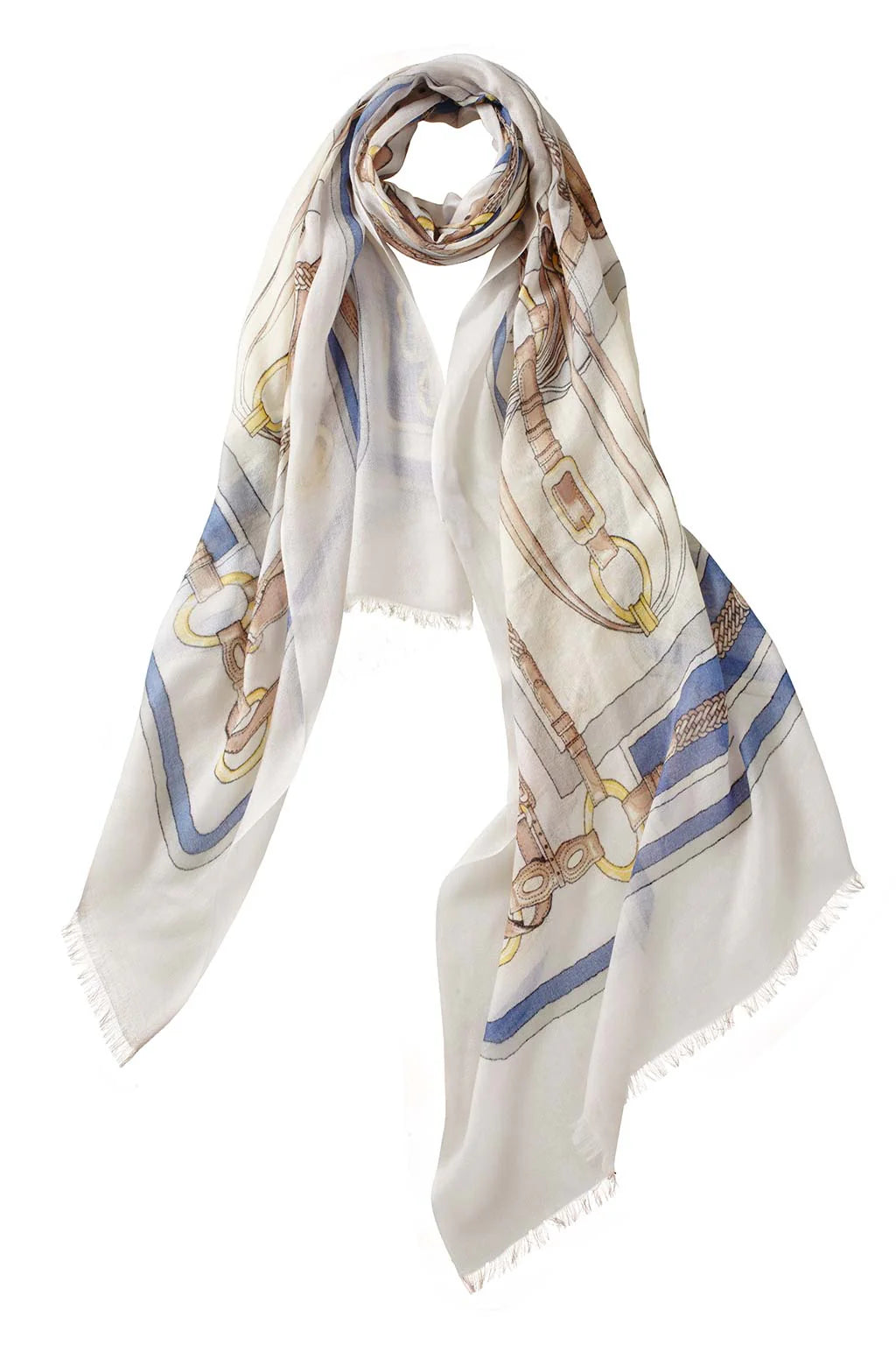 Roma Scarf in Silver