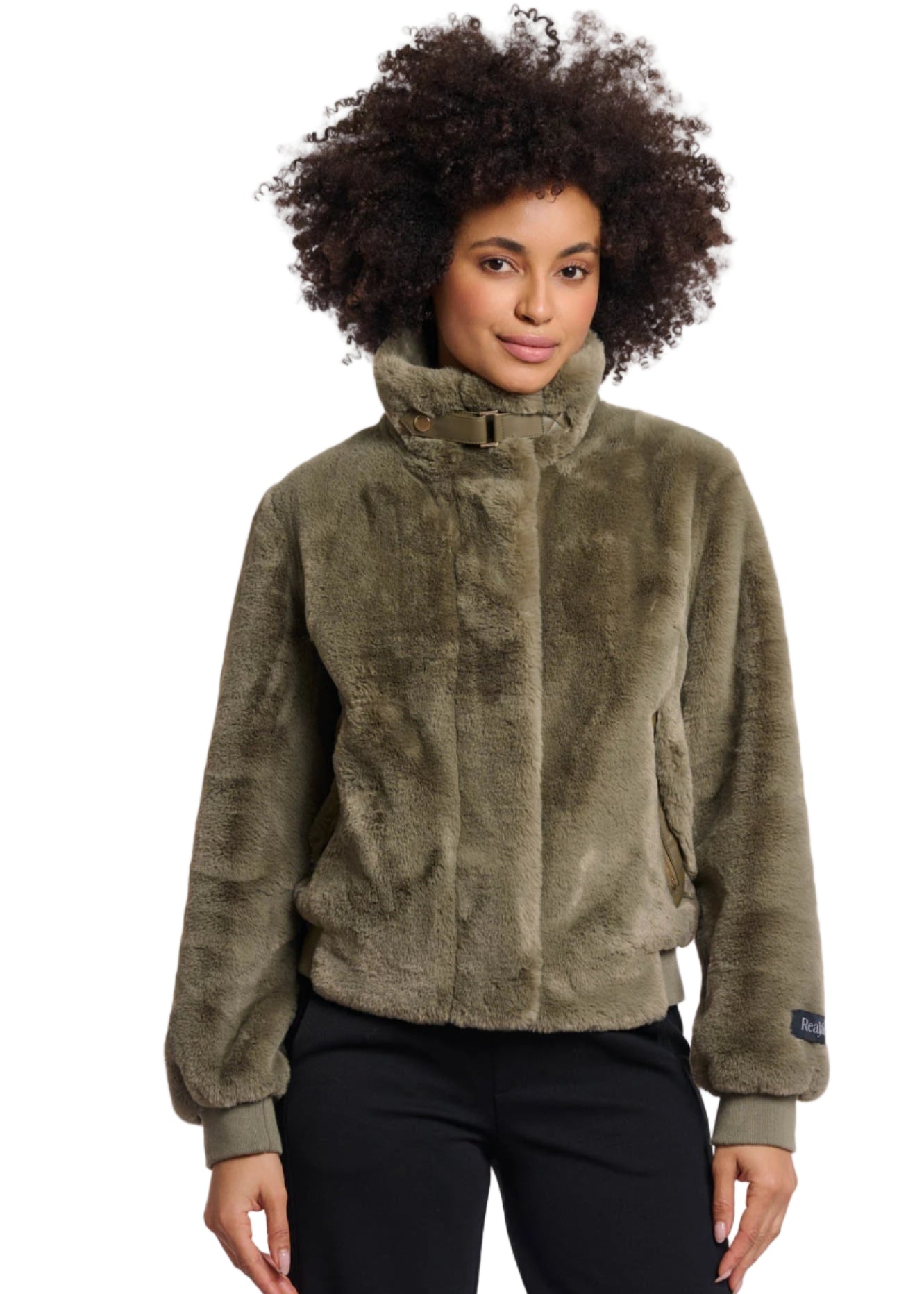 Ambra Jacket in Green Ash