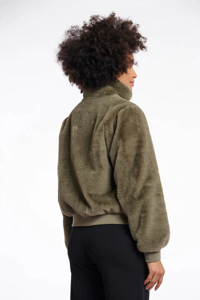 Ambra Jacket in Green Ash