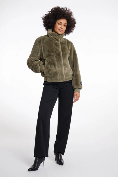 Ambra Jacket in Green Ash