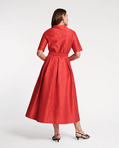 Bella Maxi Dress in Red