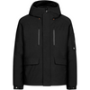 Hiram Hooded Parka in Black