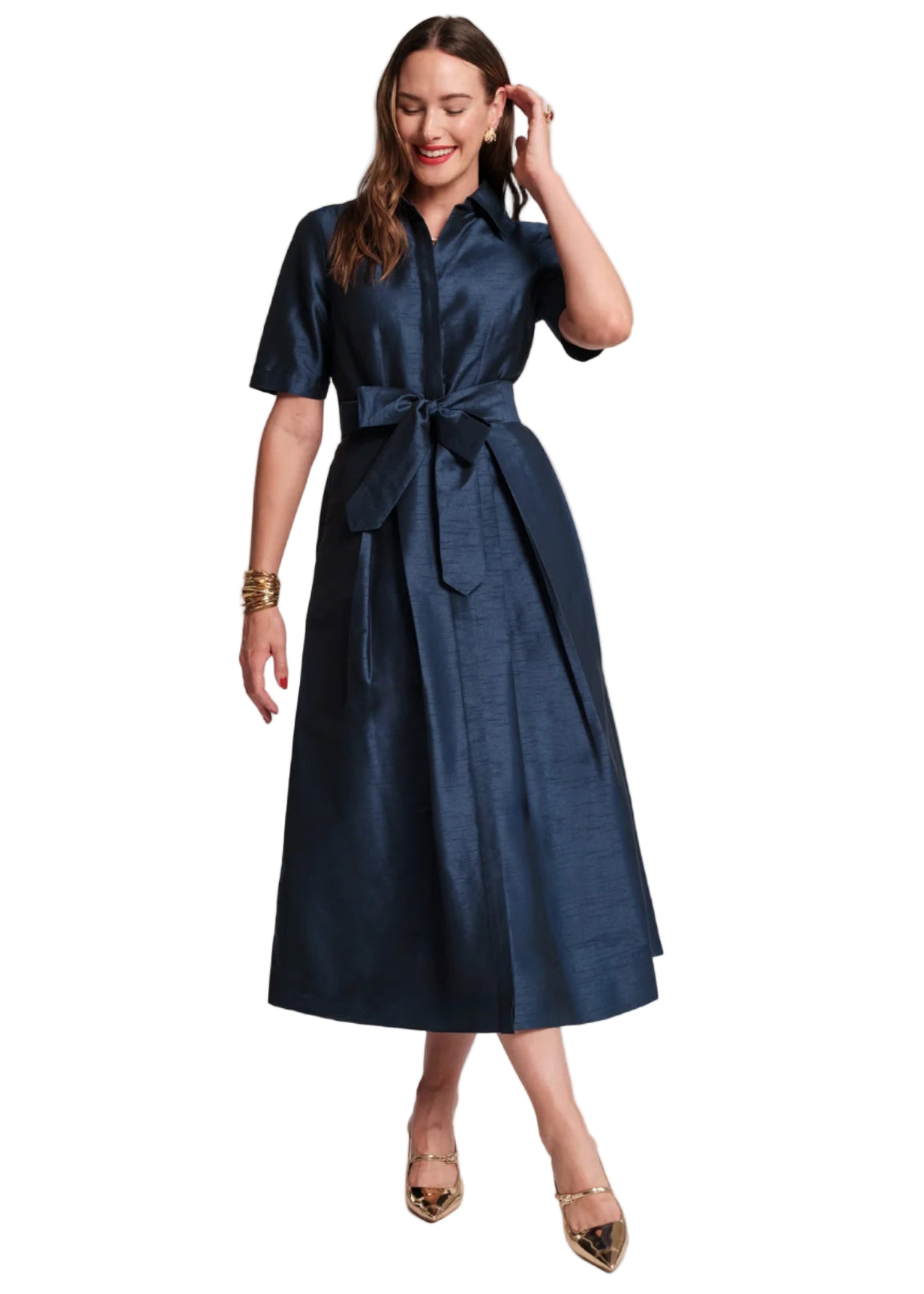 Bella Maxi Dress in Navy
