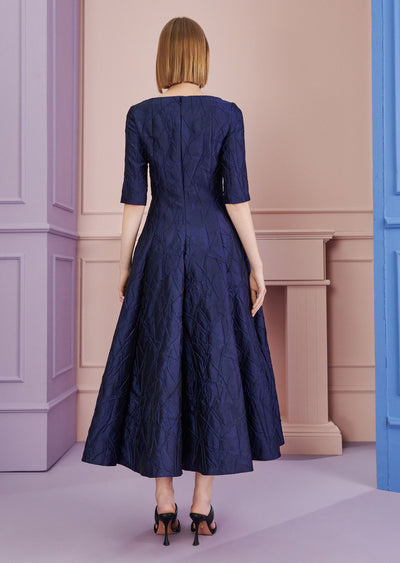 Mikado Jacquard Dress
