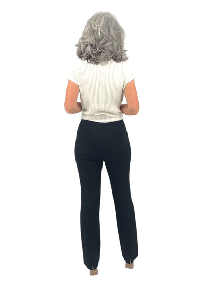 Pull On Ponte Pant in Black