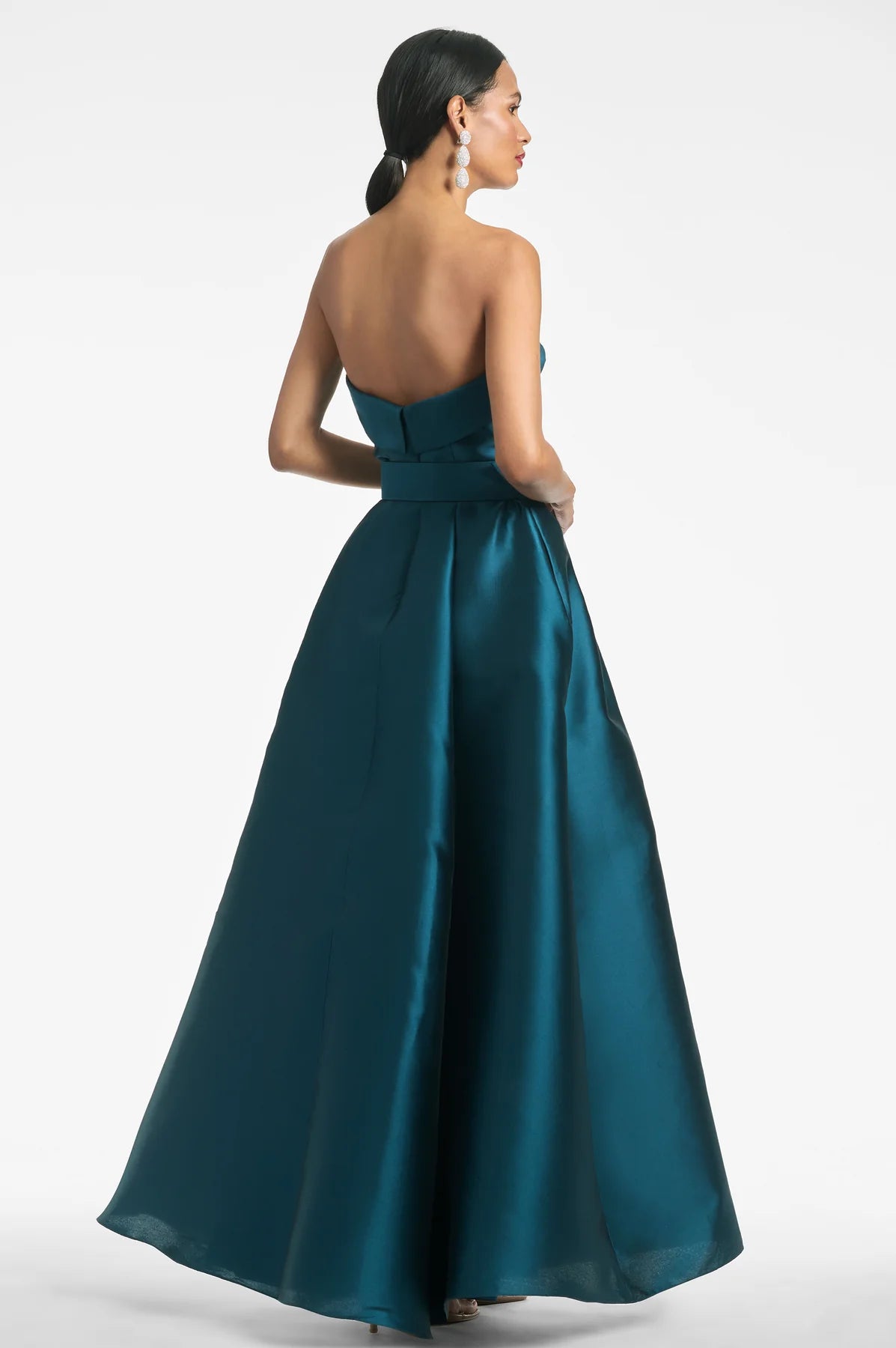Ceri Gown in Deep Teal Carl Meyers Ceri Gown in Deep Teal Carl Meyers