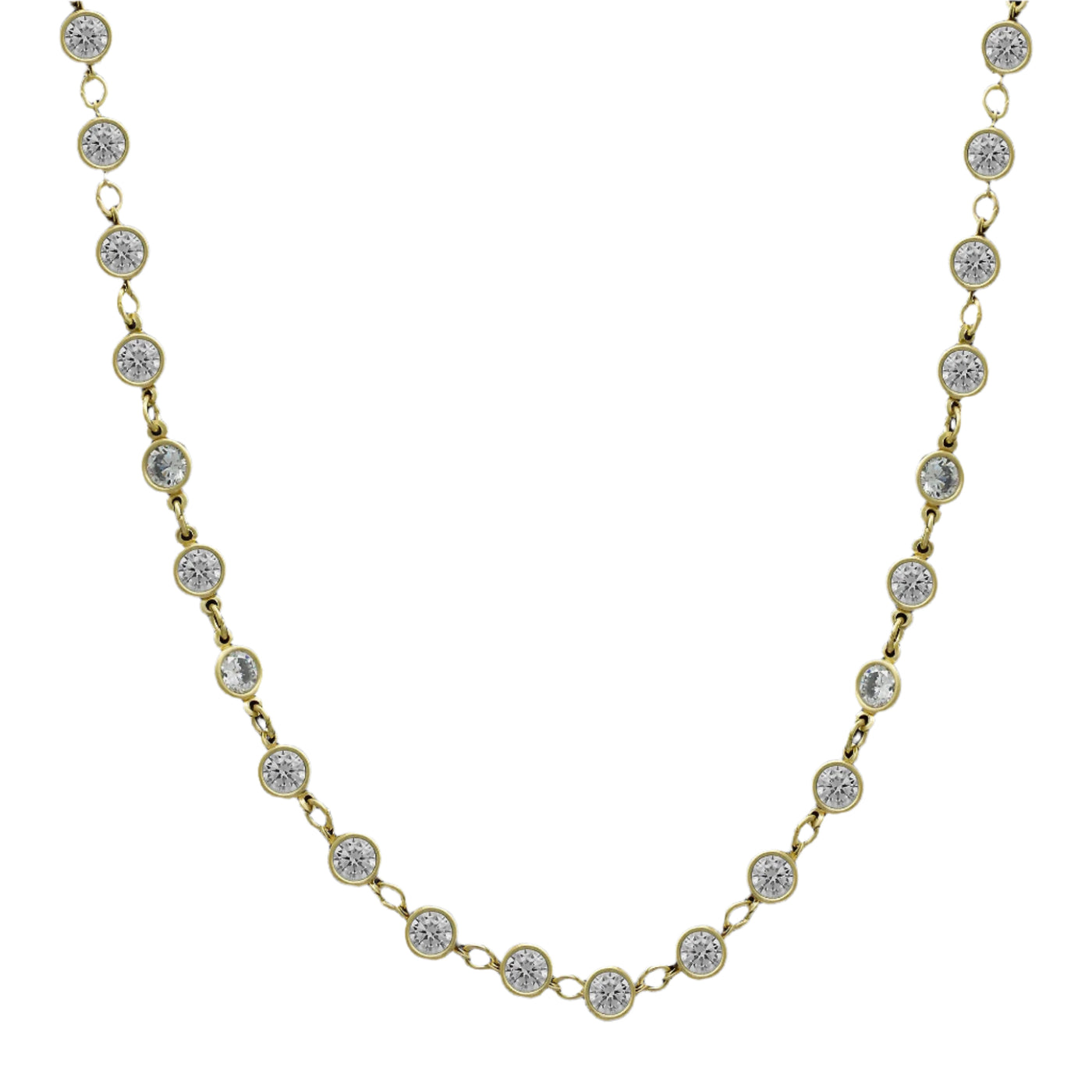 60'' DBY Necklace in Gold