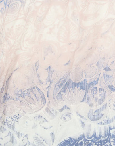 Ombre Reef Print Scarf in Navy Multi