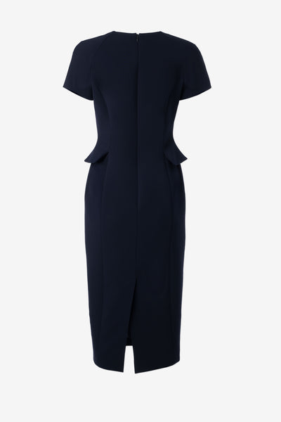 Fitted Dress in Navy