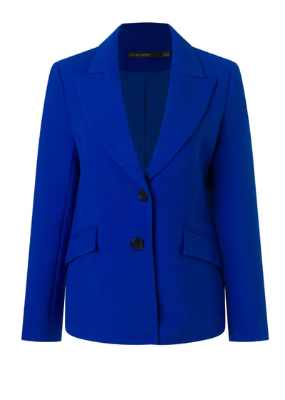 Semi-Fitted Blazer in Regal Blue