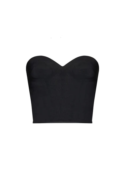Chrystele Corset Top in Black
