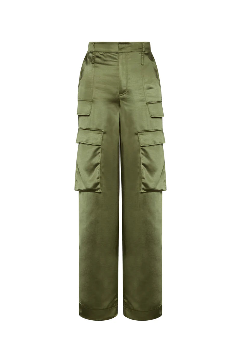 Cargo Pants in Army Green