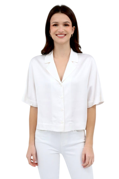 Blouse Top in Ivory