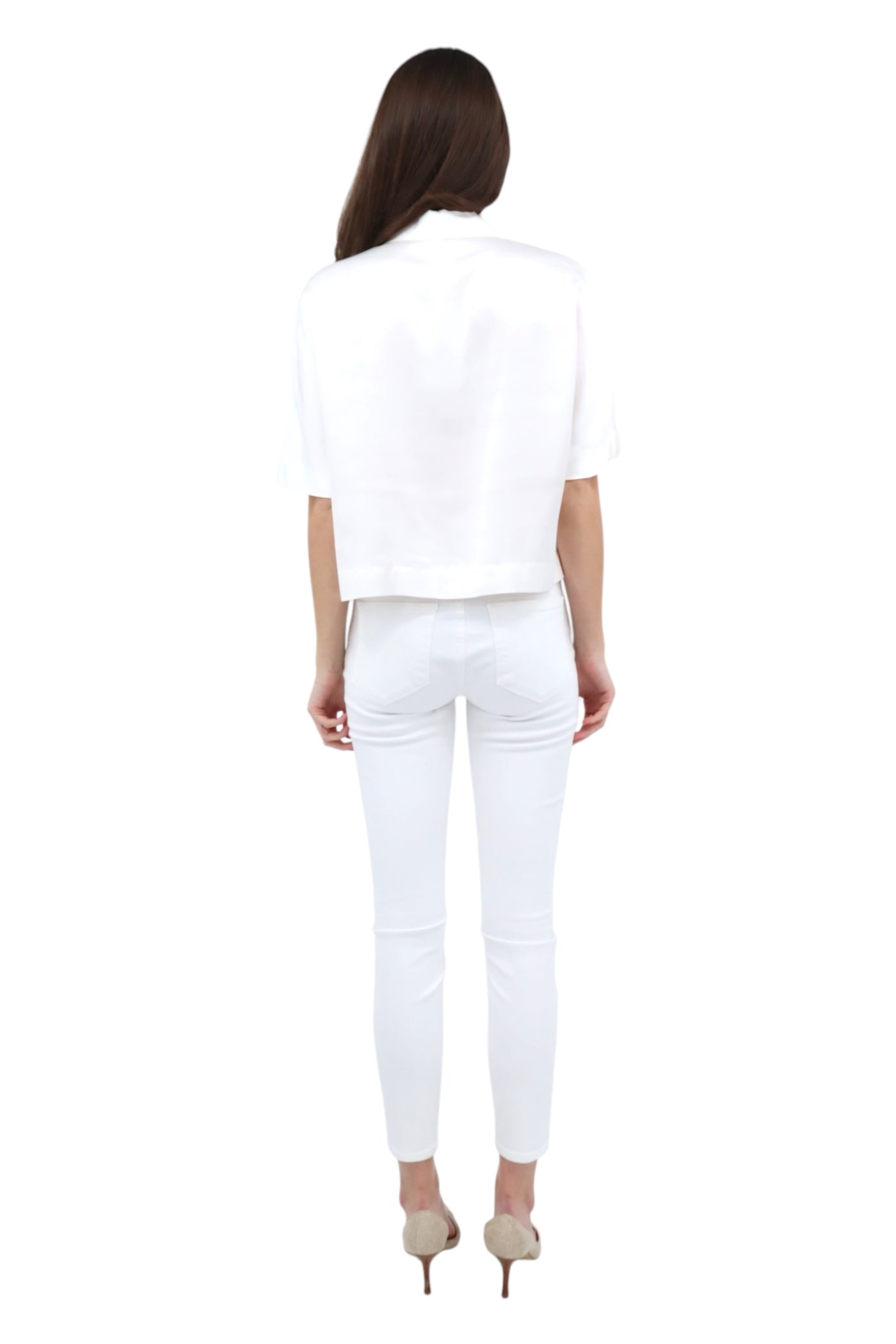 Blouse Top in Ivory