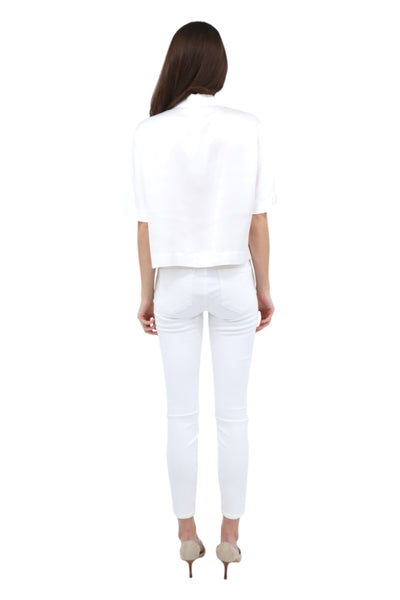 Blouse Top in Ivory